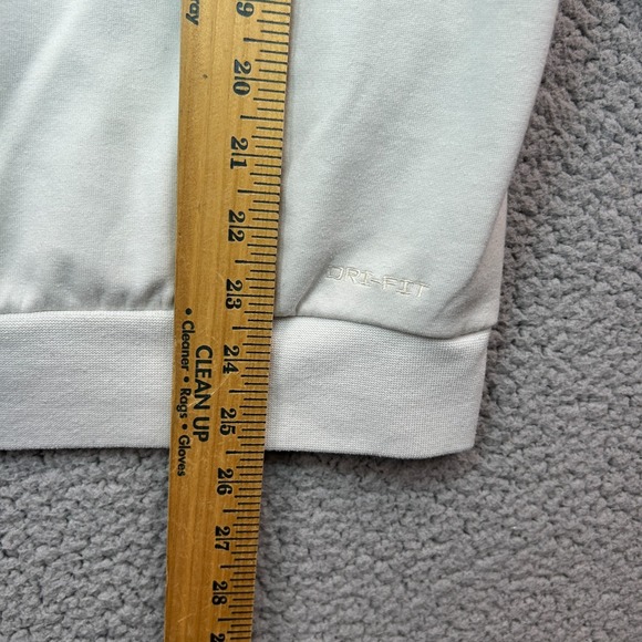 Nike Women's Dri-Fit Training Pullover Hoodie in White Size Medium - Picture 6 of 9